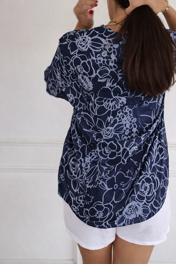Glam Pocket Blouse