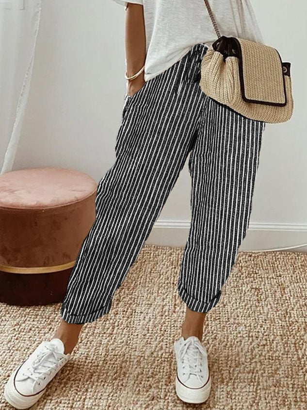 Flowy Pants with Elegant Comfort