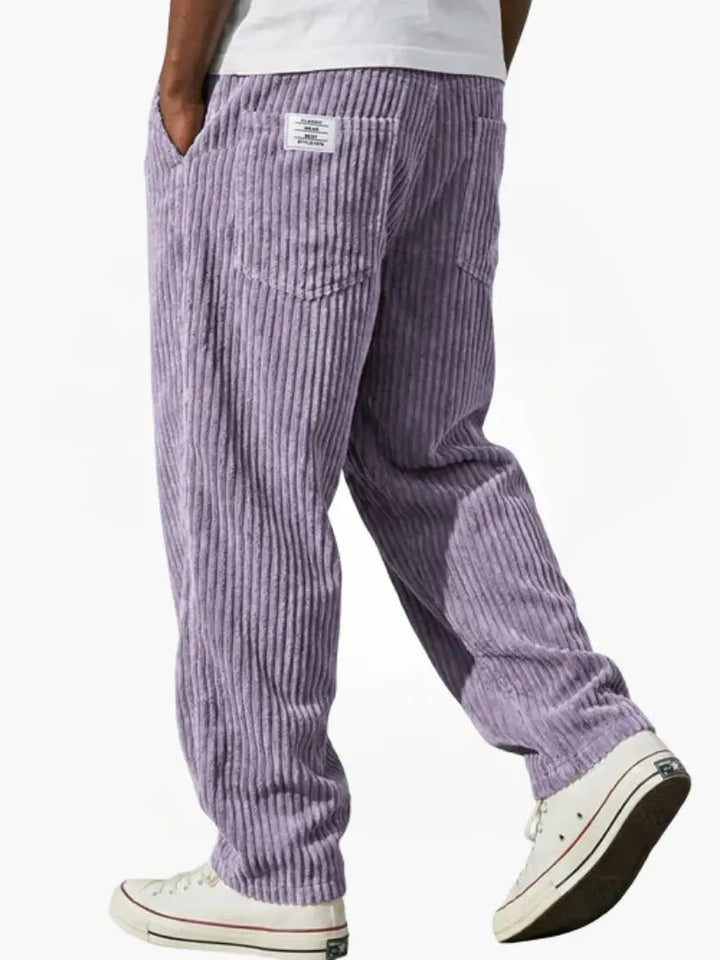 Vintage-Inspired Corduroy Trousers
