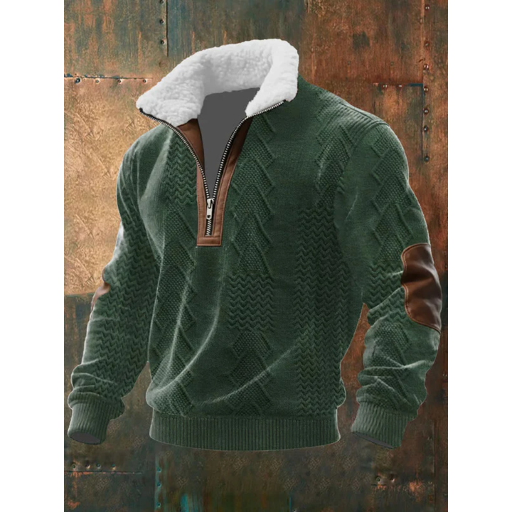 Timeless High Neck Fleece Sweater