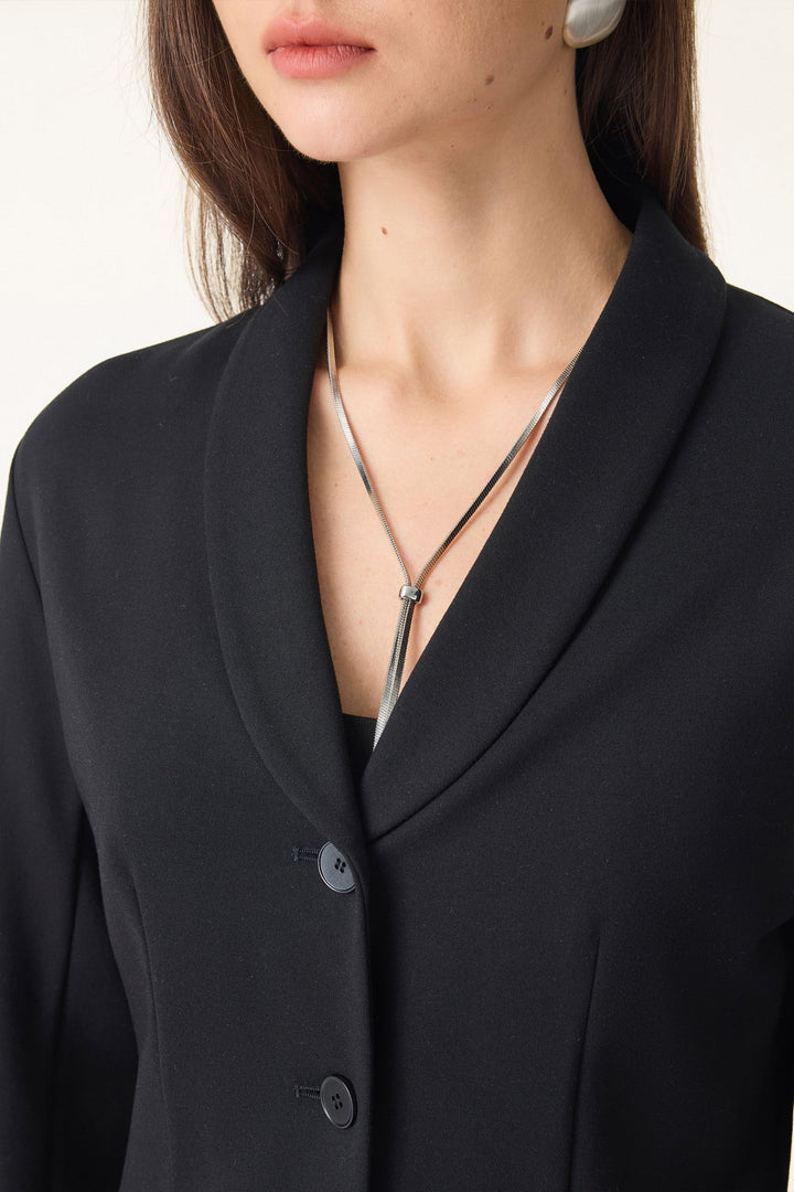 Blazer with buttons