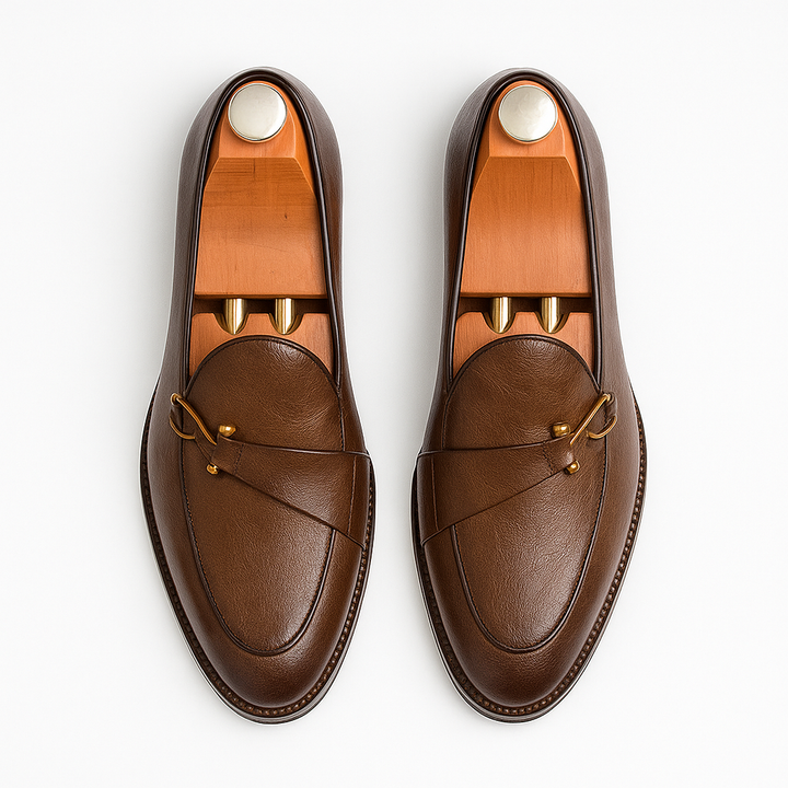 Grayson Genuine Leather Slip-On Shoes