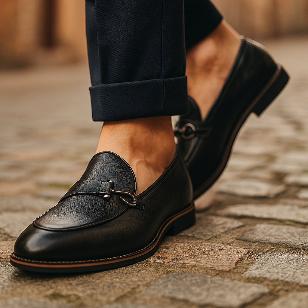 Grayson Genuine Leather Slip-On Shoes