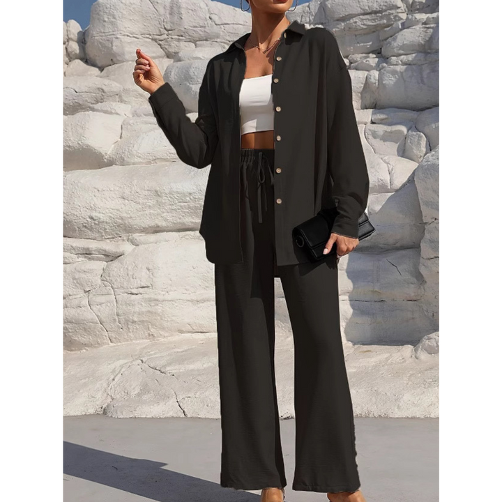 Vanora | Long-Sleeve Blouse & Trouser Co-ord