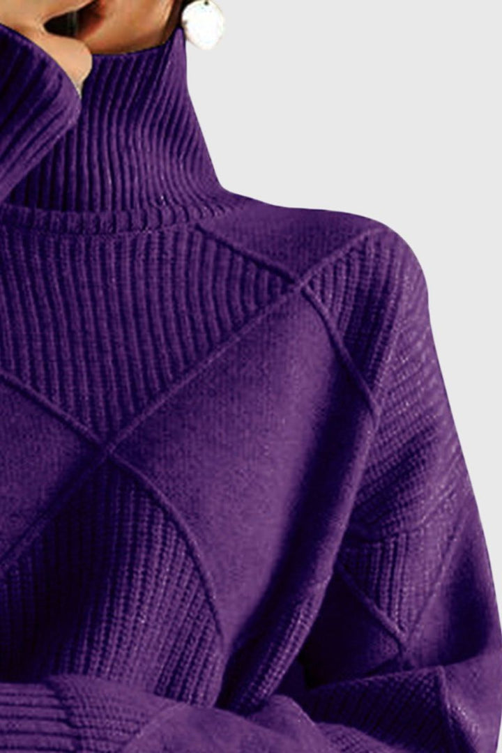 High Neck Sweater