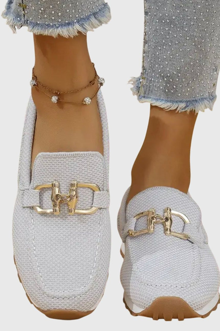 Golden Luxe Loafers