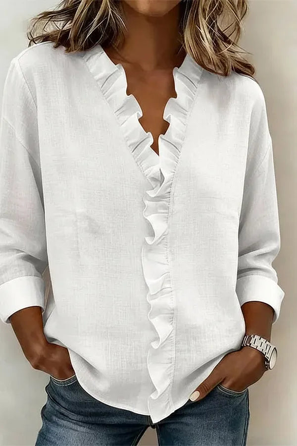 Zafira Ruffle Blouse