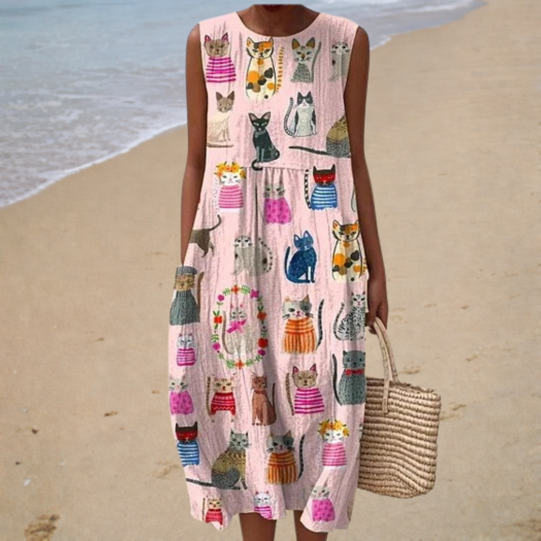 Sleeveless Summer Dress