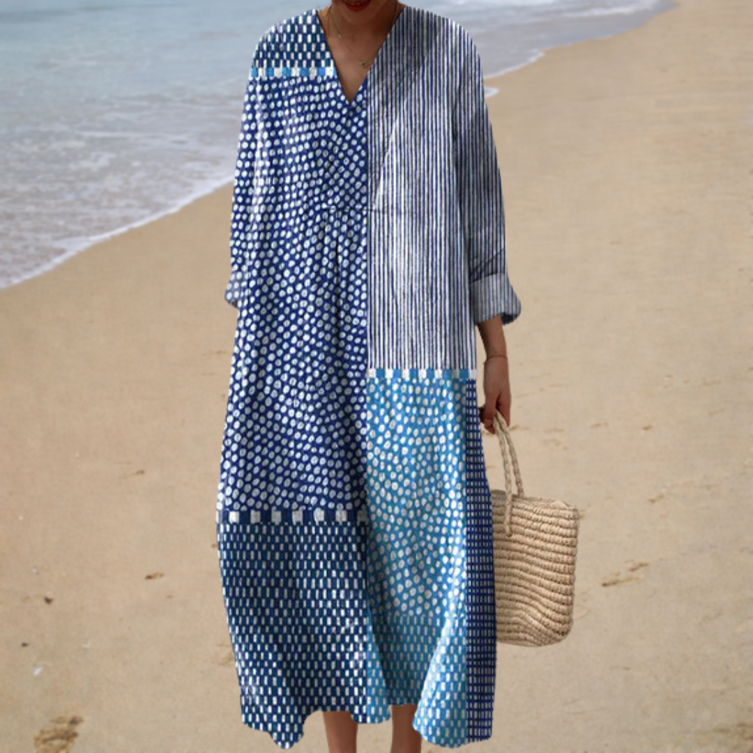 Printed and Flattering Summer Dress