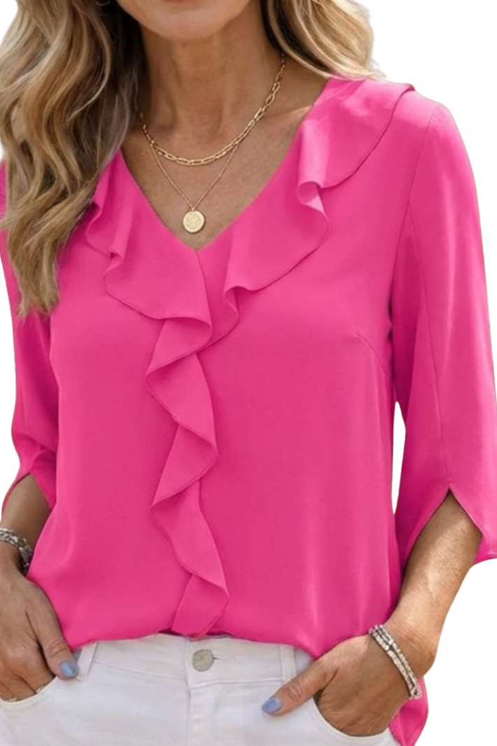 Charm Ruffle Blouse