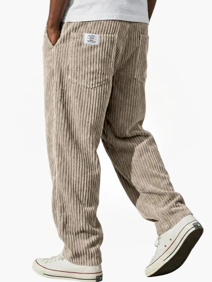 Vintage-Inspired Corduroy Trousers