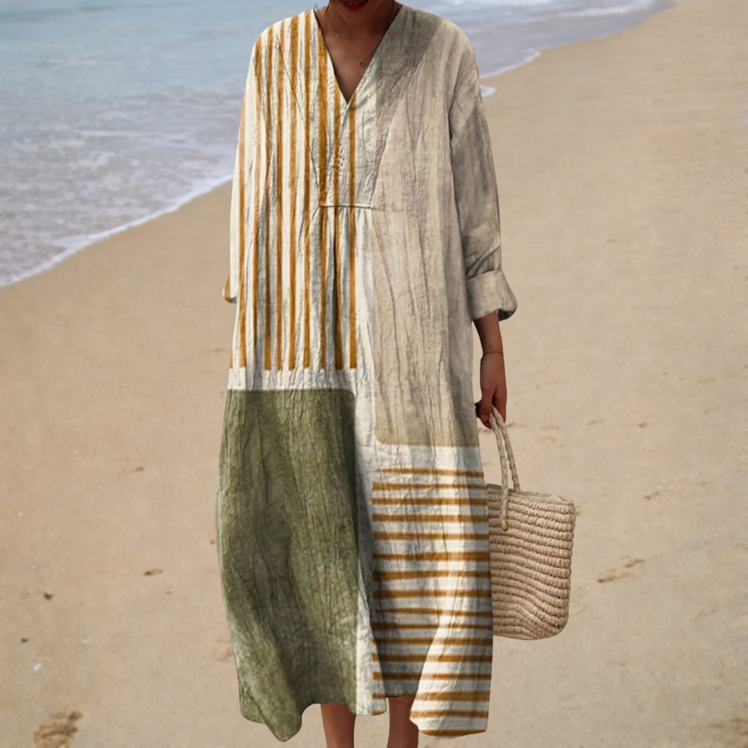 Printed and Flattering Summer Dress