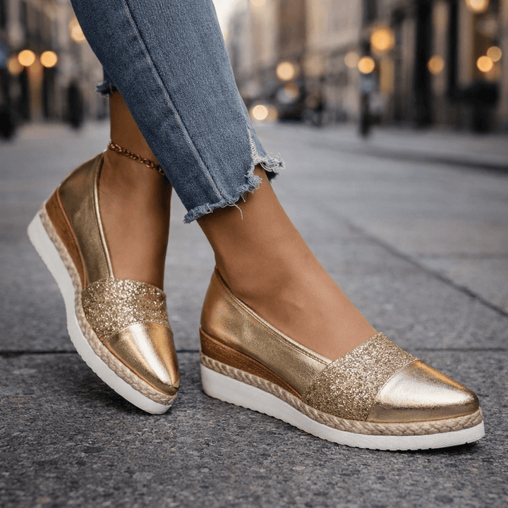 Cortessa Glow Wedge Shoes