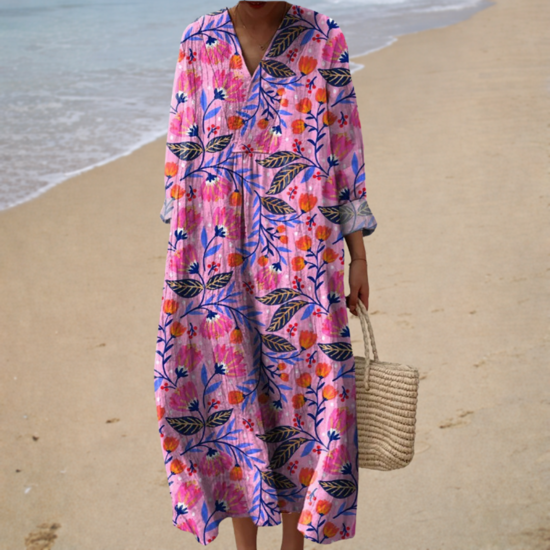 Summer Printed and Flattering Dress