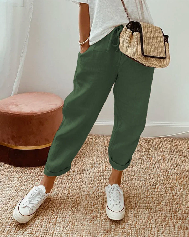 Flowy Pants with Elegant Comfort