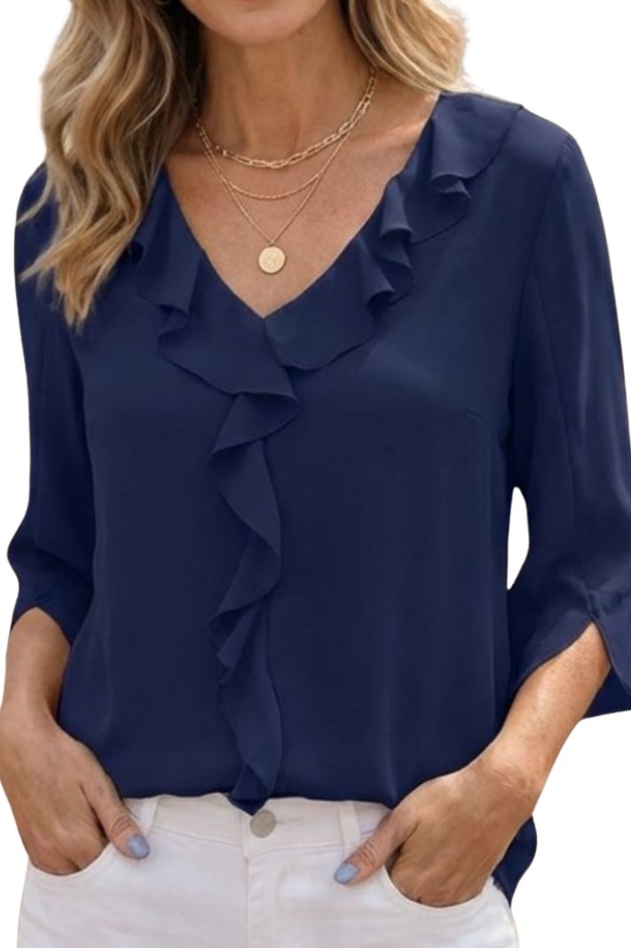 Charm Ruffle Blouse
