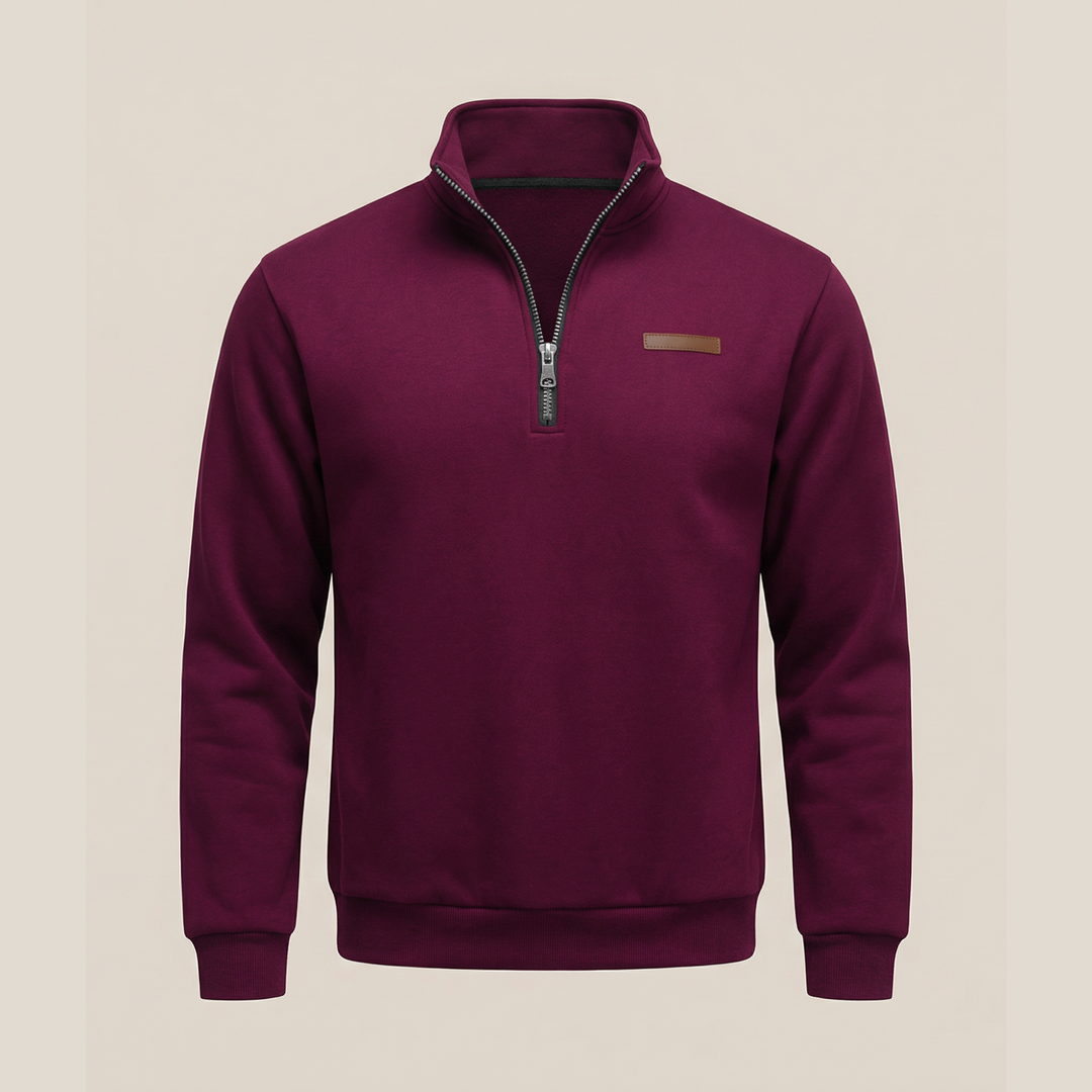 Casual Men'S Fleece Sweatshirt