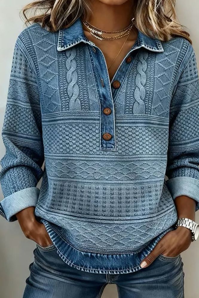 Isadora Denim Blouse