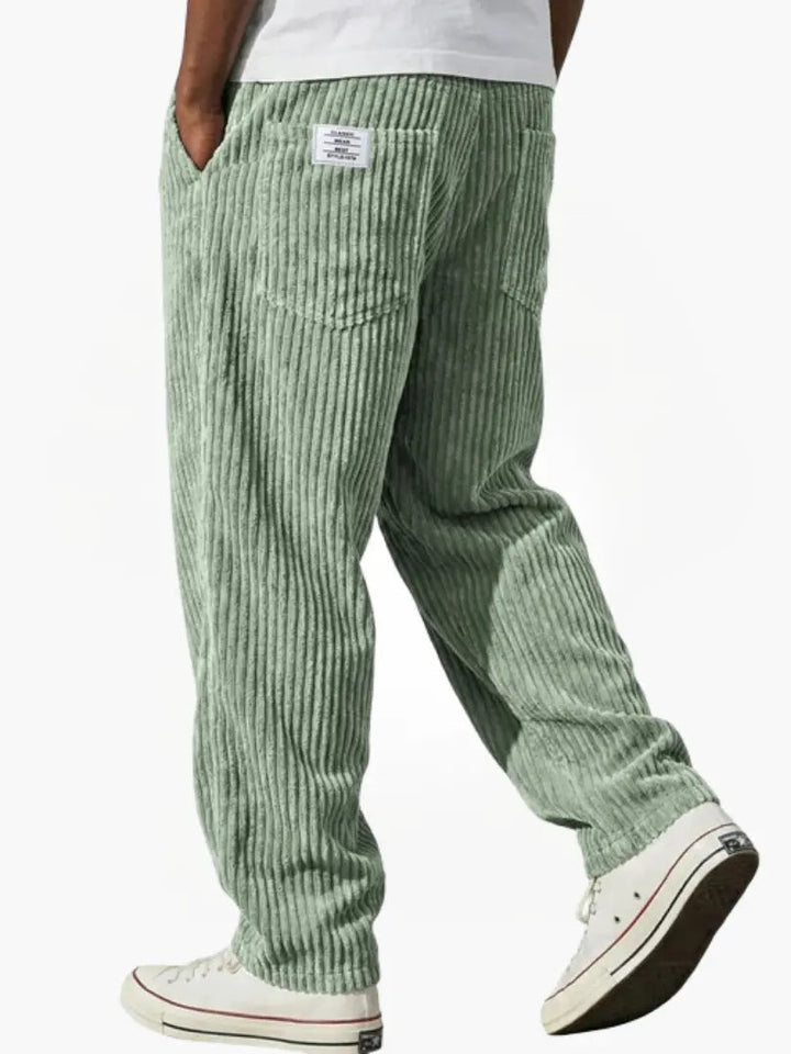 Vintage-Inspired Corduroy Trousers