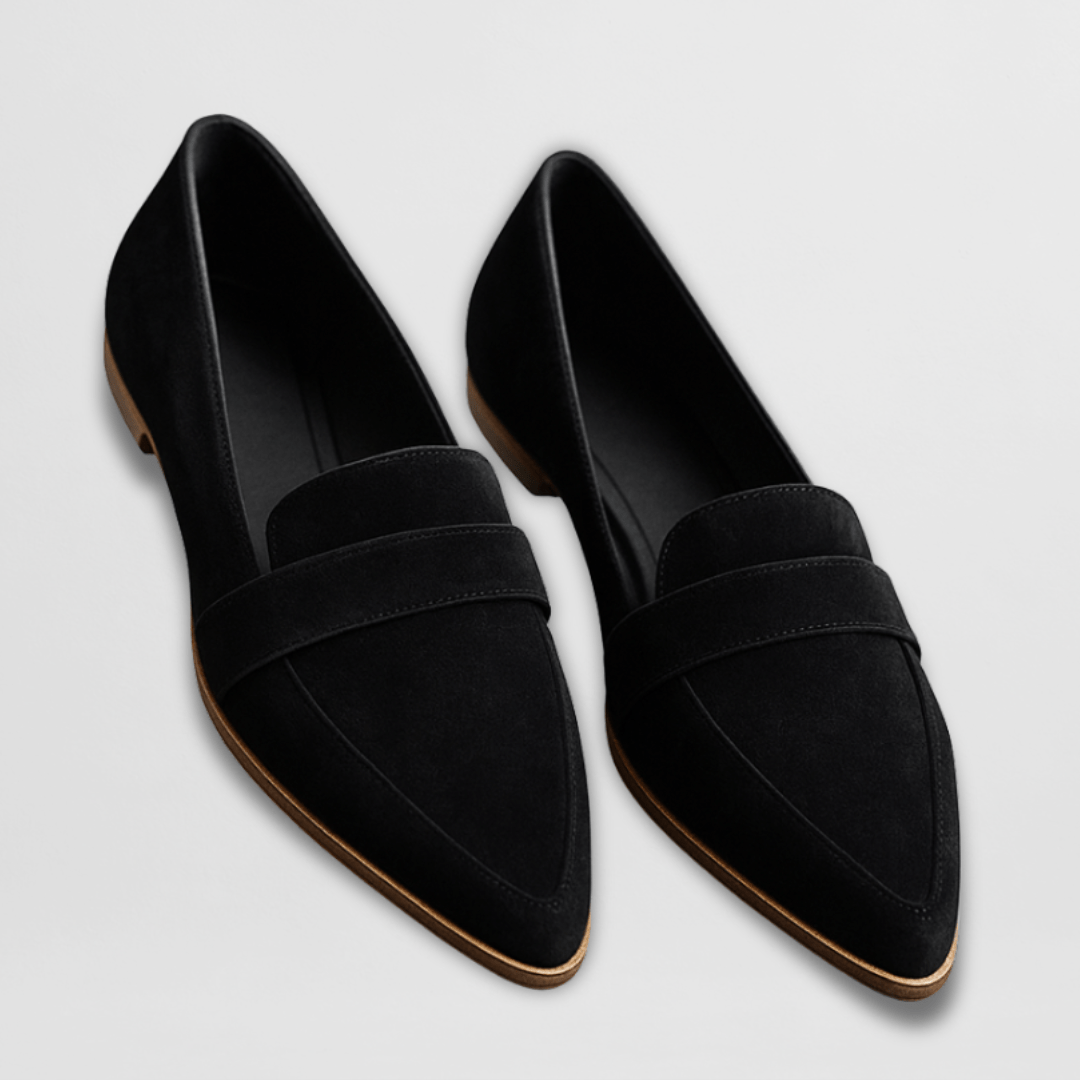 Helen | Orthopedic slippers in soft suede leather