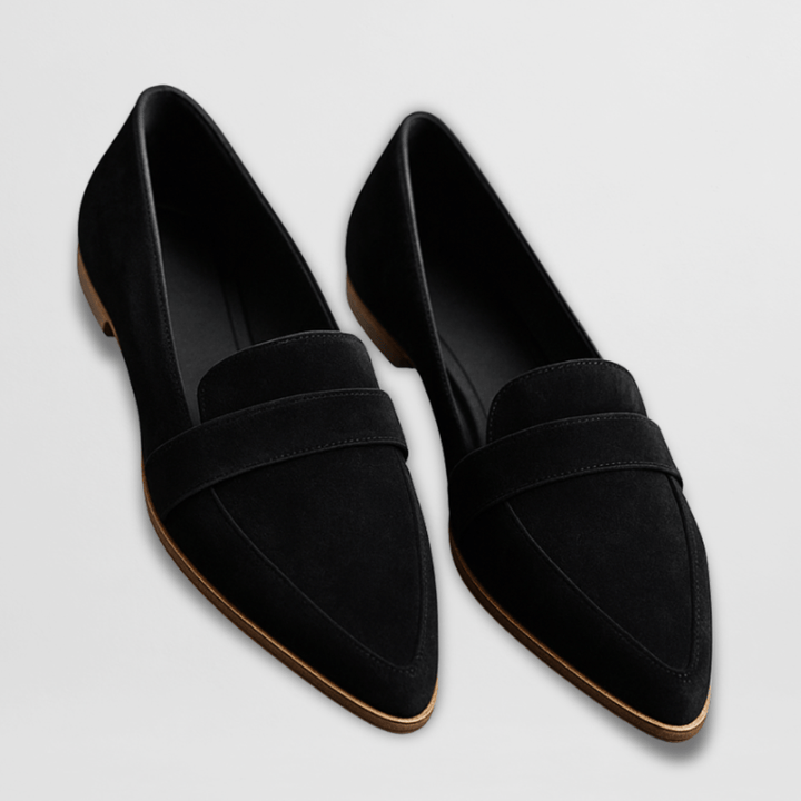 Helen | Orthopedic slippers in soft suede leather