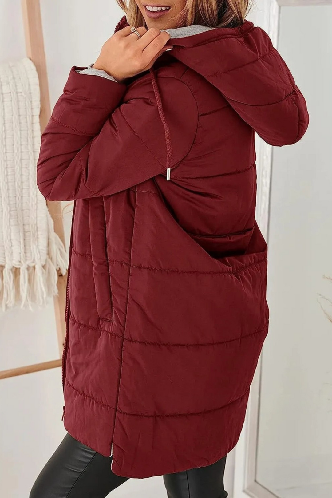 Casual Down Jacket with Hood