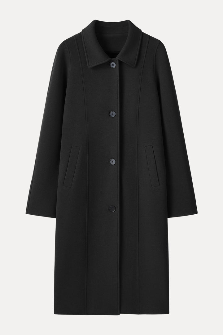 Button-up coat