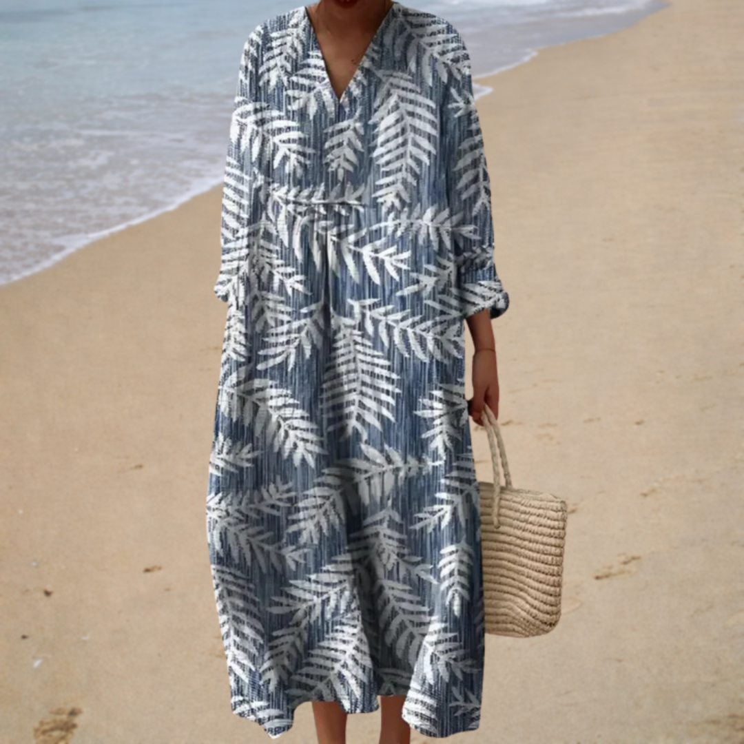 Printed and Flattering Summer Dress