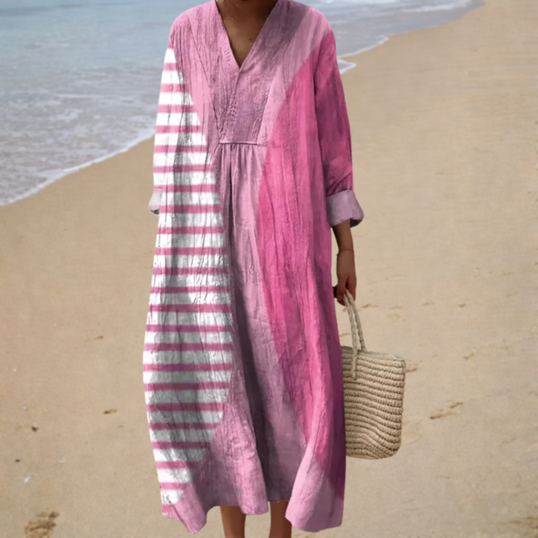 Printed and Flattering Summer Dress