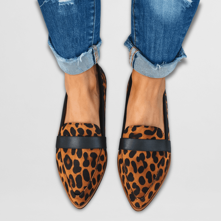 Helen | Orthopedic slippers in soft suede leather