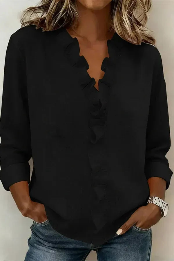 Zafira Ruffle Blouse