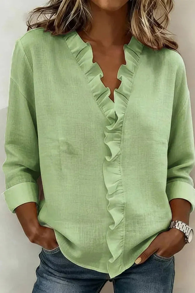 Zafira Ruffle Blouse
