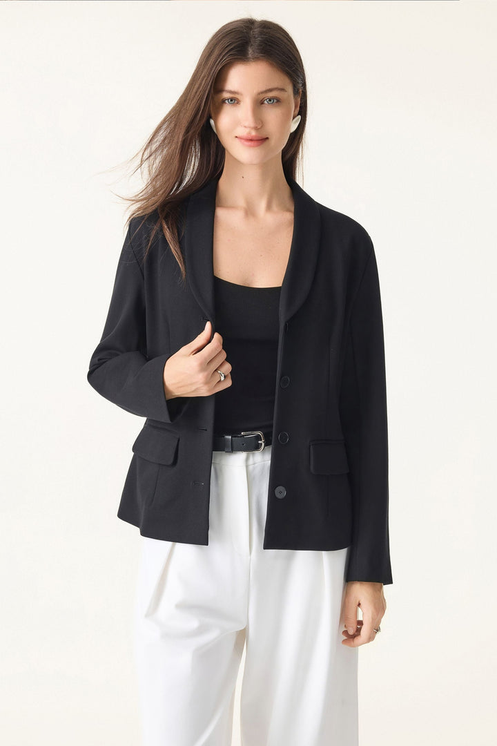 Blazer with buttons