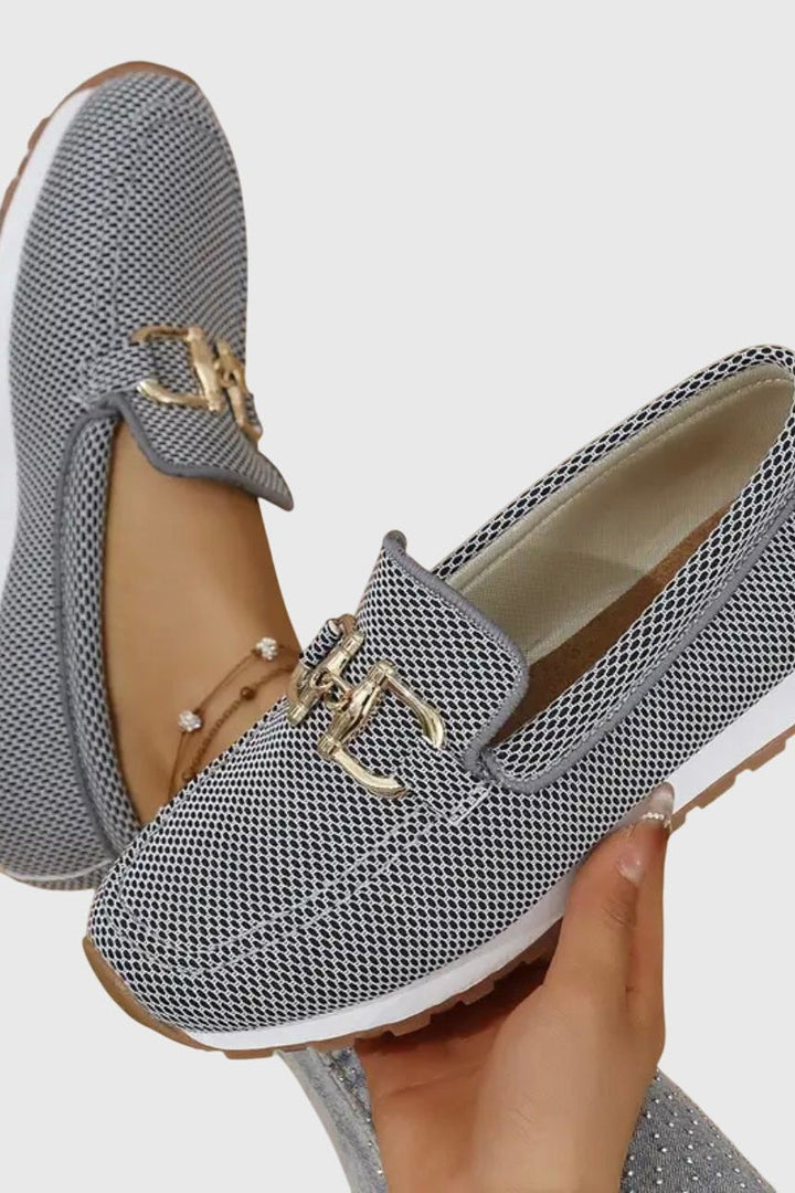 Golden Luxe Loafers