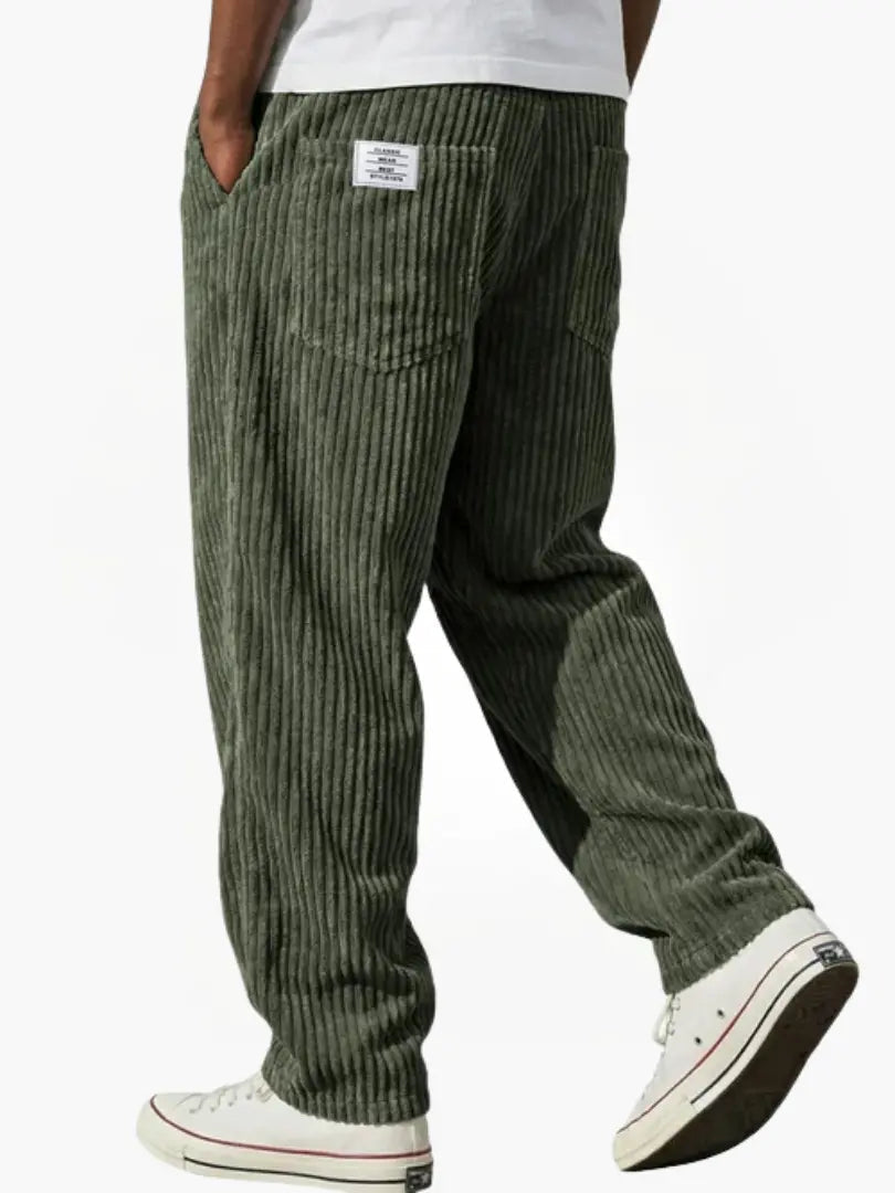 Vintage-Inspired Corduroy Trousers