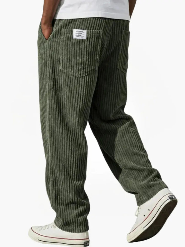 Vintage-Inspired Corduroy Trousers