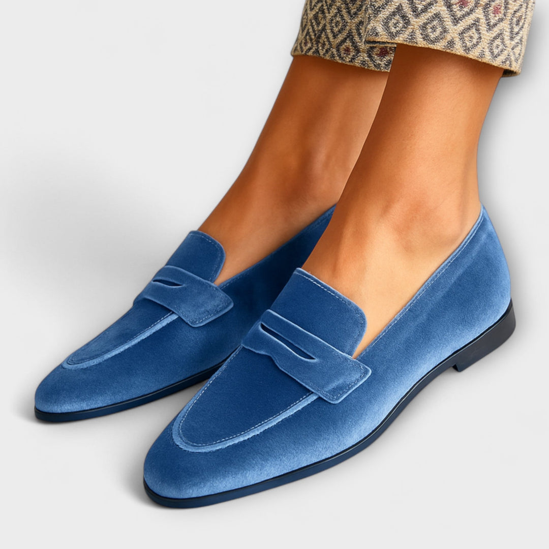 Louise™ Moccasins in Soft Velvet