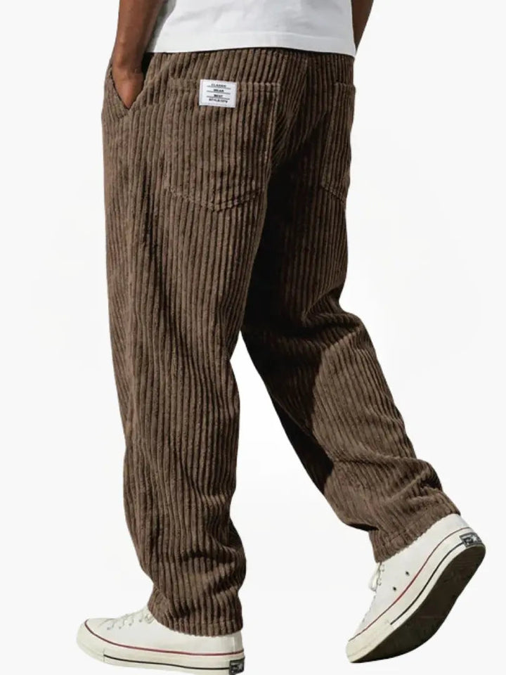 Vintage-Inspired Corduroy Trousers