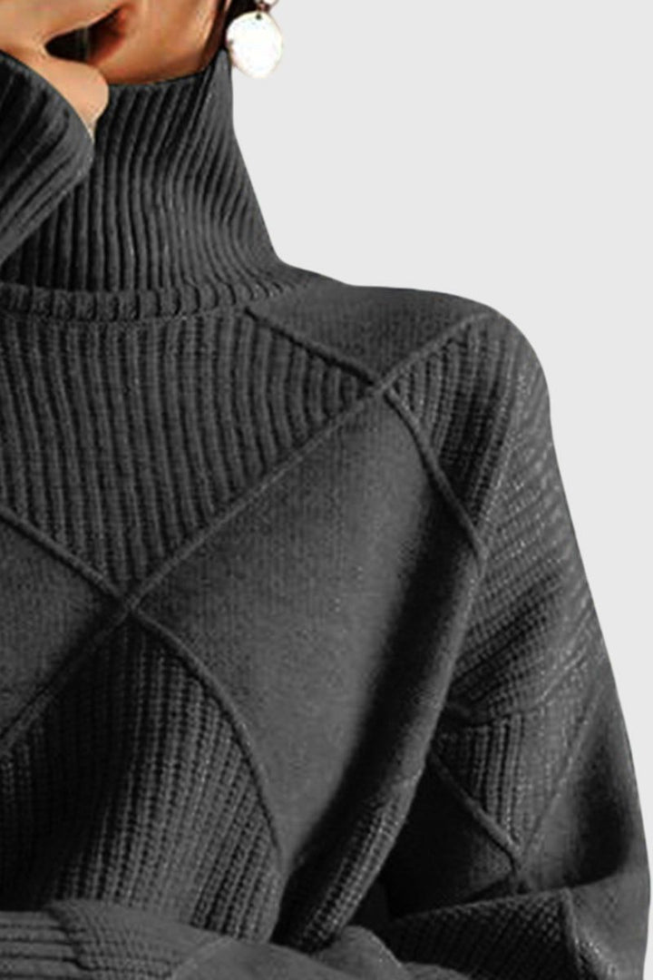 High Neck Sweater