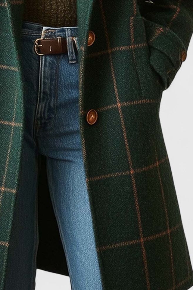 Fiona - Classic Check Coat