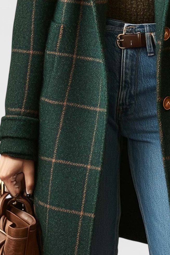 Fiona - Classic Check Coat