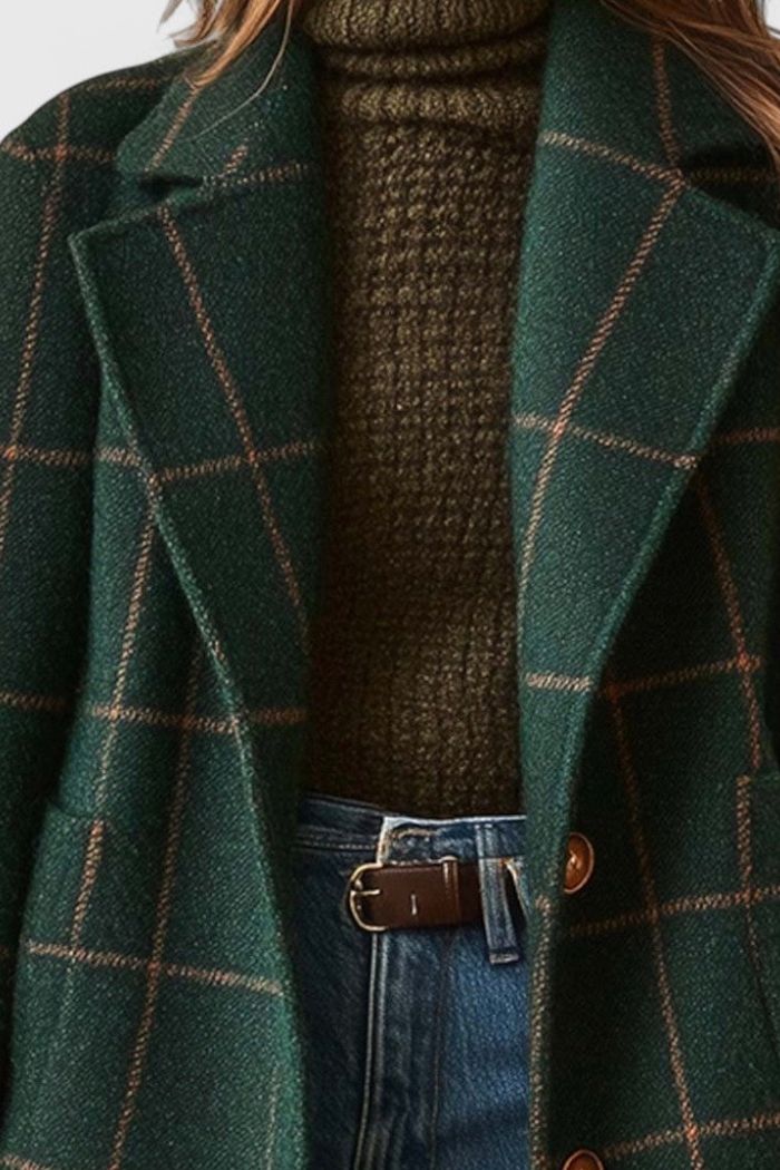 Fiona - Classic Check Coat