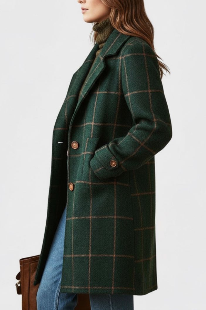 Fiona - Classic Check Coat