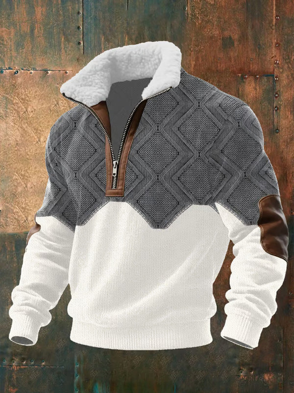 Timeless High Neck Fleece Sweater