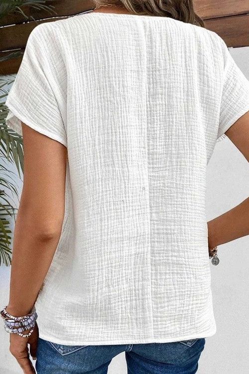 Casual Ivory Grace Blouse