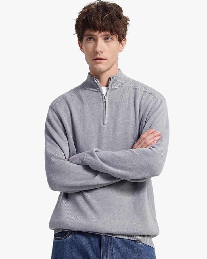 Merino Wool Zip-Up Jacket