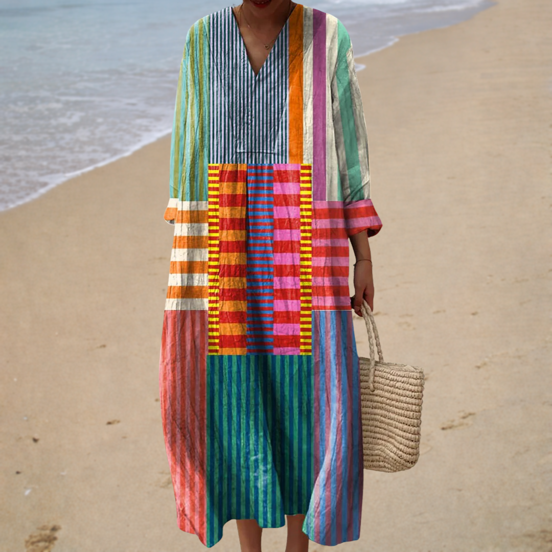 Printed and Flattering Summer Dress