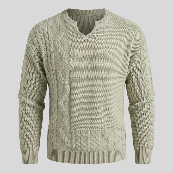 Textured Knit Sweater By Nico