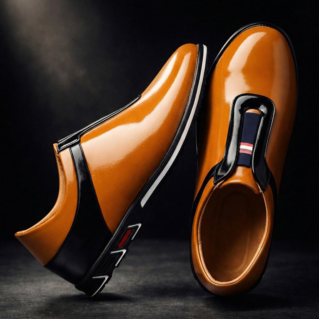 Monarch Leather Easy-On Shoes