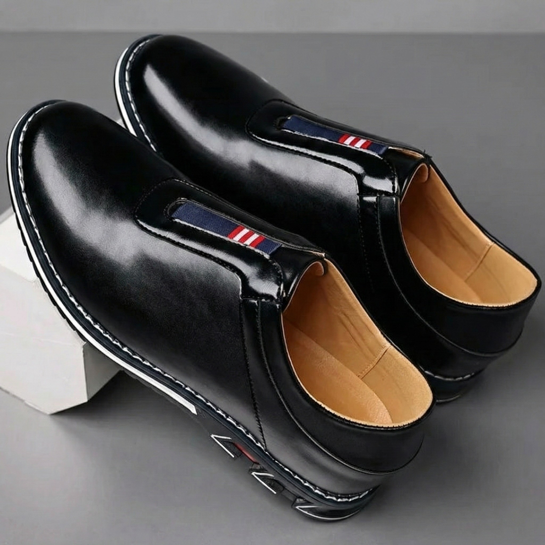 Monarch Leather Easy-On Shoes